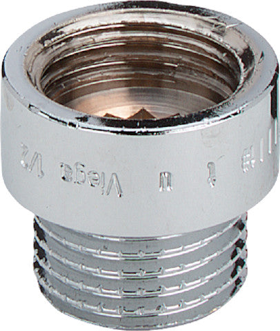 Viega Hahnverlängerung Rotguss Modell 3526 G 3/8 verchromt
