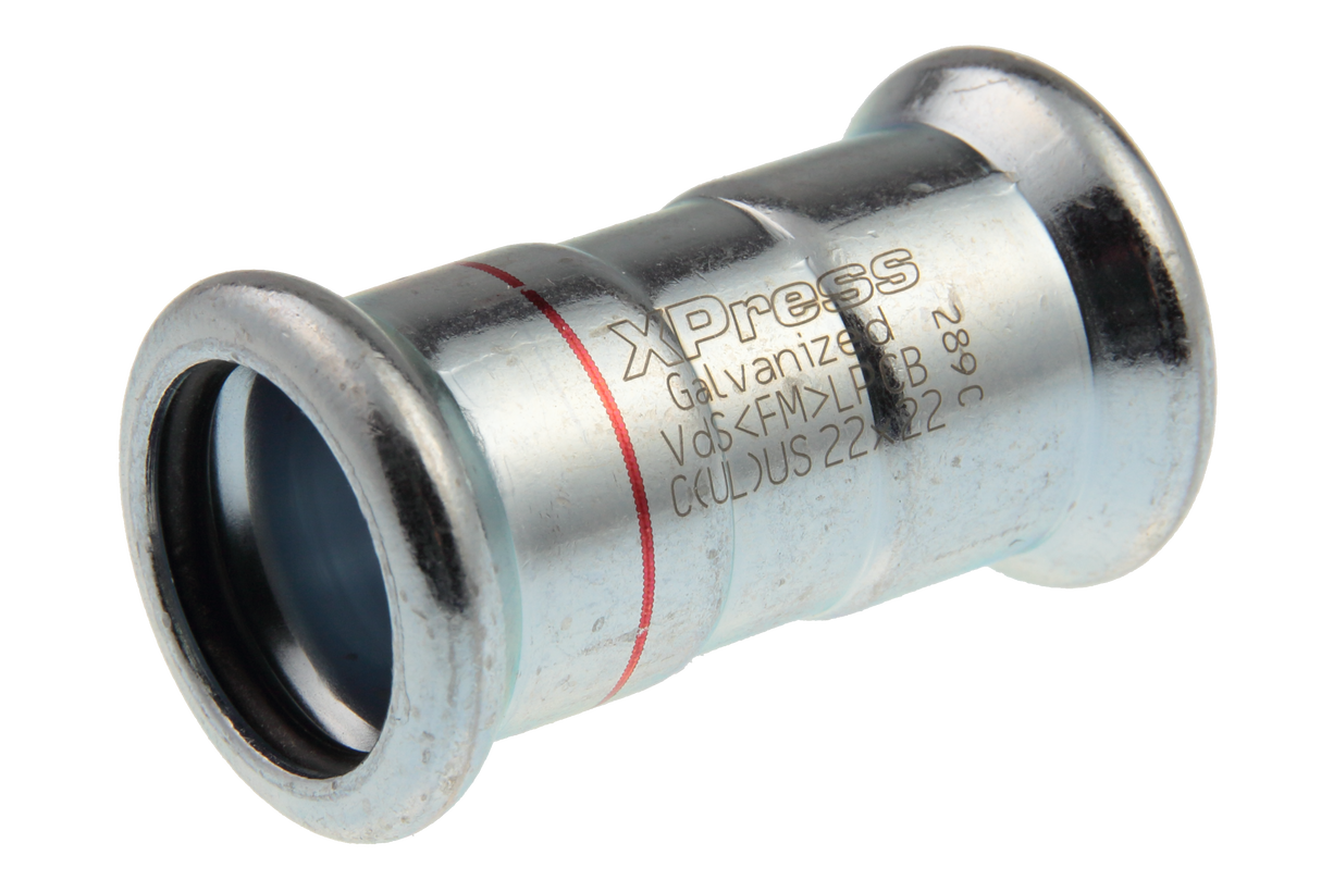 AIPS VSH XPress C-Stahl Muffe mit leak-before-pressed-Funktion EPDM O-Ring