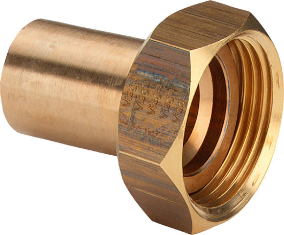 Viega Profipress-Anschlussverschraubung Rotguss oder Siliziumbronze, Modell 2264