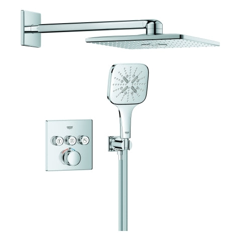 GROHE UP-Duschsystem Grohtherm SC 3 ASV für Duschrahmen Duo chrom