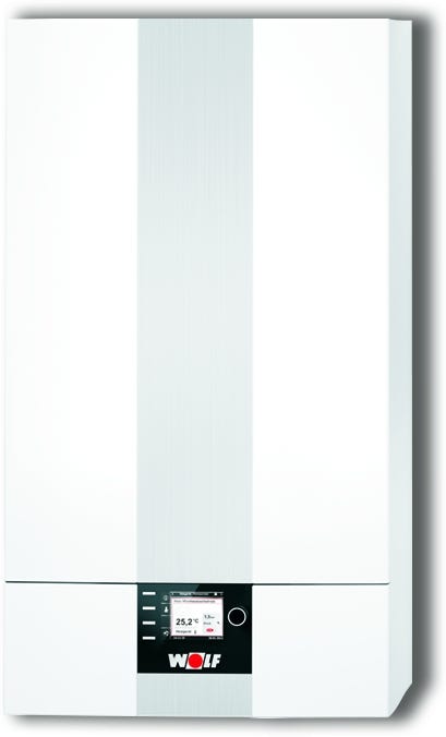 Wolf Gasbrennwert-Heiztherme CGB-2 ComfortLine, mit hocheffizienter Heizkreispumpe