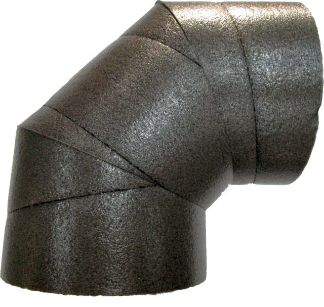 Wolf ISO-Rohrsystem Bogen 90 Grad