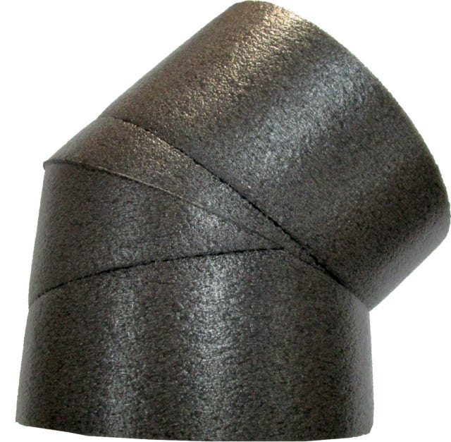 Wolf ISO-Rohrsystem Bogen 45 Grad