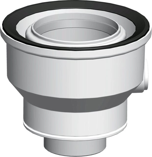 Wolf Erweiterung DN60/100 - DN80/125, aus Polypropylen