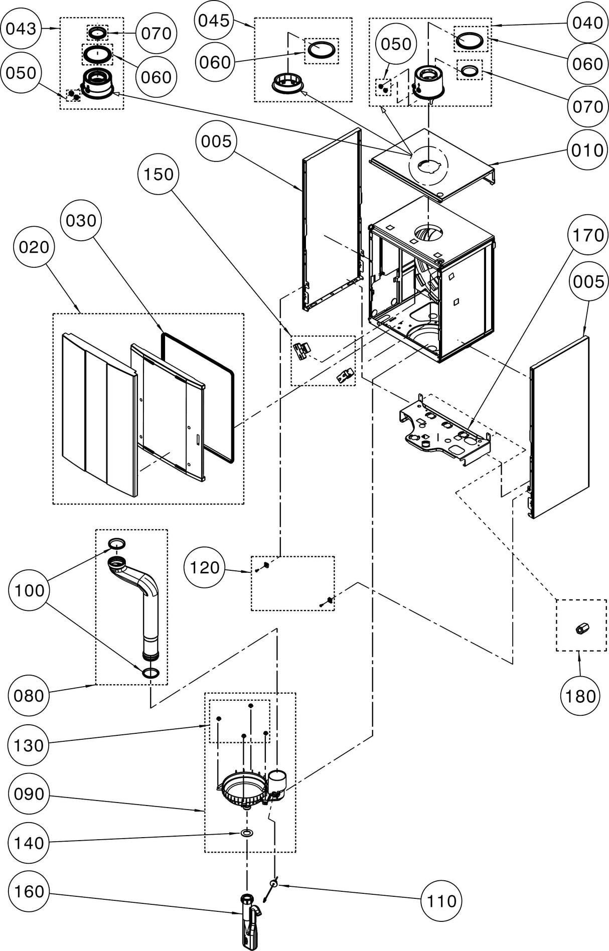 Wolf Gasbrennwert-Heiztherme CGB-2 ComfortLine, mit hocheffizienter Heizkreispumpe