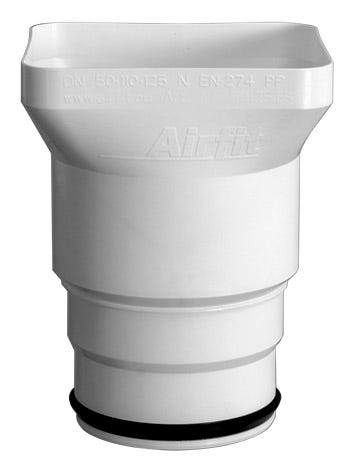 airfit PP-Trichtersiphon Airfit-Plus DN 50 - 125, mit vergröß. Einlaufbereich