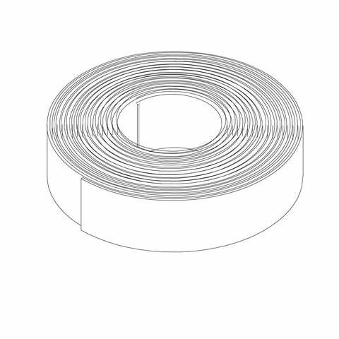 Pacifyre® IWM III Brandschutzbandage in 50 Millimeter Breite schottet ohne Werkzeug oder Bohren un- und gedämmte brennbare Rohre und Mehrschichtverbundrohre an Massiv-, leichten Trennwänden und Decken in R90-Qualität ab, flexibel von der 12,5-Meter-Rolle.