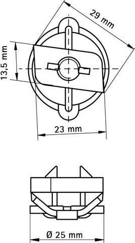 Walraven RapidRail® Schiebemutter