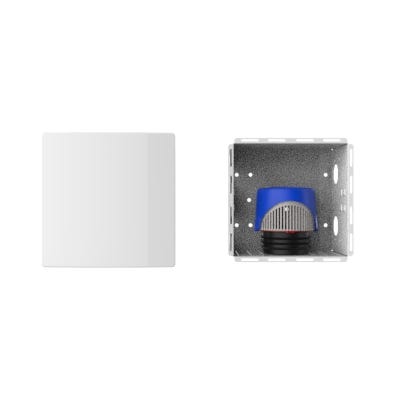 strawa Rohrbelüfterstation ventilair 100 LIM BxHxT: 204 x 204 x 130 mm mit Abu ventilair Rohrbelüfter passend für DN 100/80/70, im Wandzarge mit Abdeckung Limodor