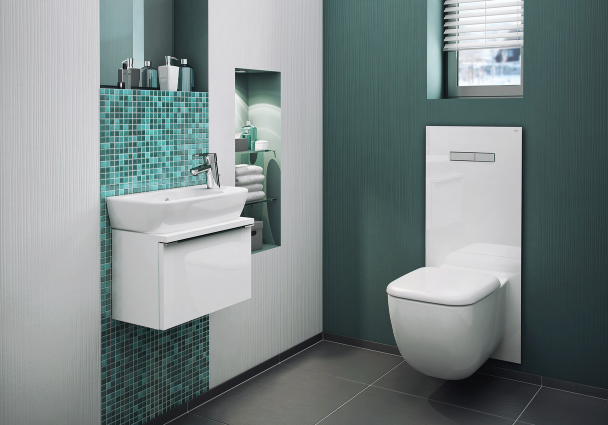 TECElux WC-Modul 400, nachträglich höhenverstellbar, mit Geruchsabsaugung, Bauhöhe 1120 mm
