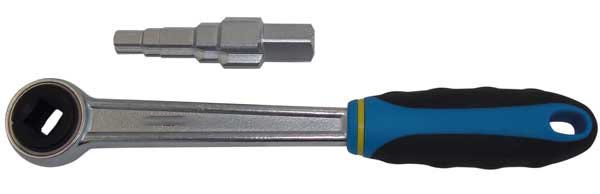 WVG Stufenschlüssel-Set 1/2" Knarre + Stufenschlüssel 5-stufig