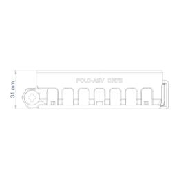 POLO-KAL NG Auszugsichere Verbindung DN 75