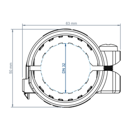 POLO-KAL NG Auszugsichere Verbindung DN 32