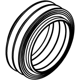 POLO-KAL GLR-Ersatzdichtung mit 3 Lippen, von außen abdichtend