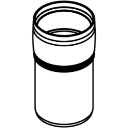 POLO-KAL XS Steckmuffenrohr DN 110