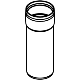 POLO-KAL XS Steckmuffenrohr DN 110