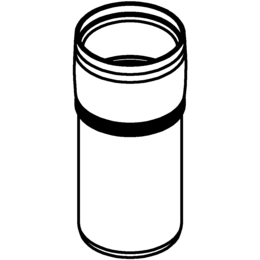 POLO-KAL XS Steckmuffenrohr DN 90