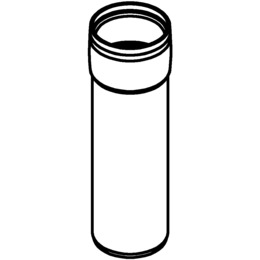 POLO-KAL XS Steckmuffenrohr DN 90