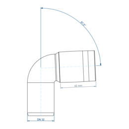POLO-KAL XS Bogen DN 87