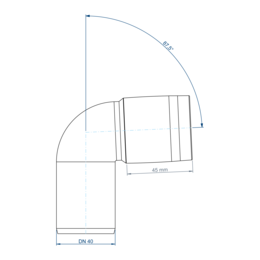 POLO-KAL XS Bogen DN 87
