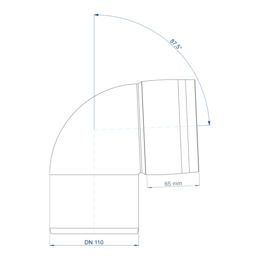 POLO-KAL XS Bogen DN 87