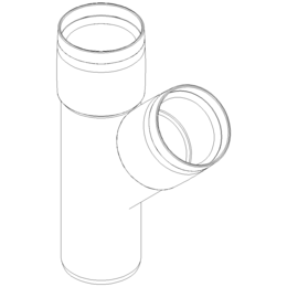 POLO-KAL XS Abzweig 45 Grad