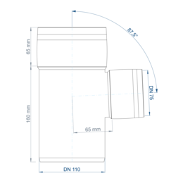 POLO-KAL XS Abzweig 87,5 Grad