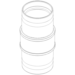 POLO-KAL XS Doppelmuffe