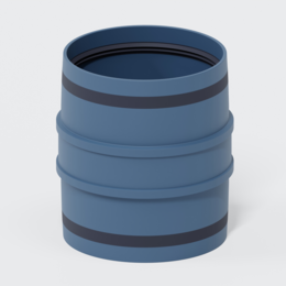 POLO-KAL XS Doppelmuffe