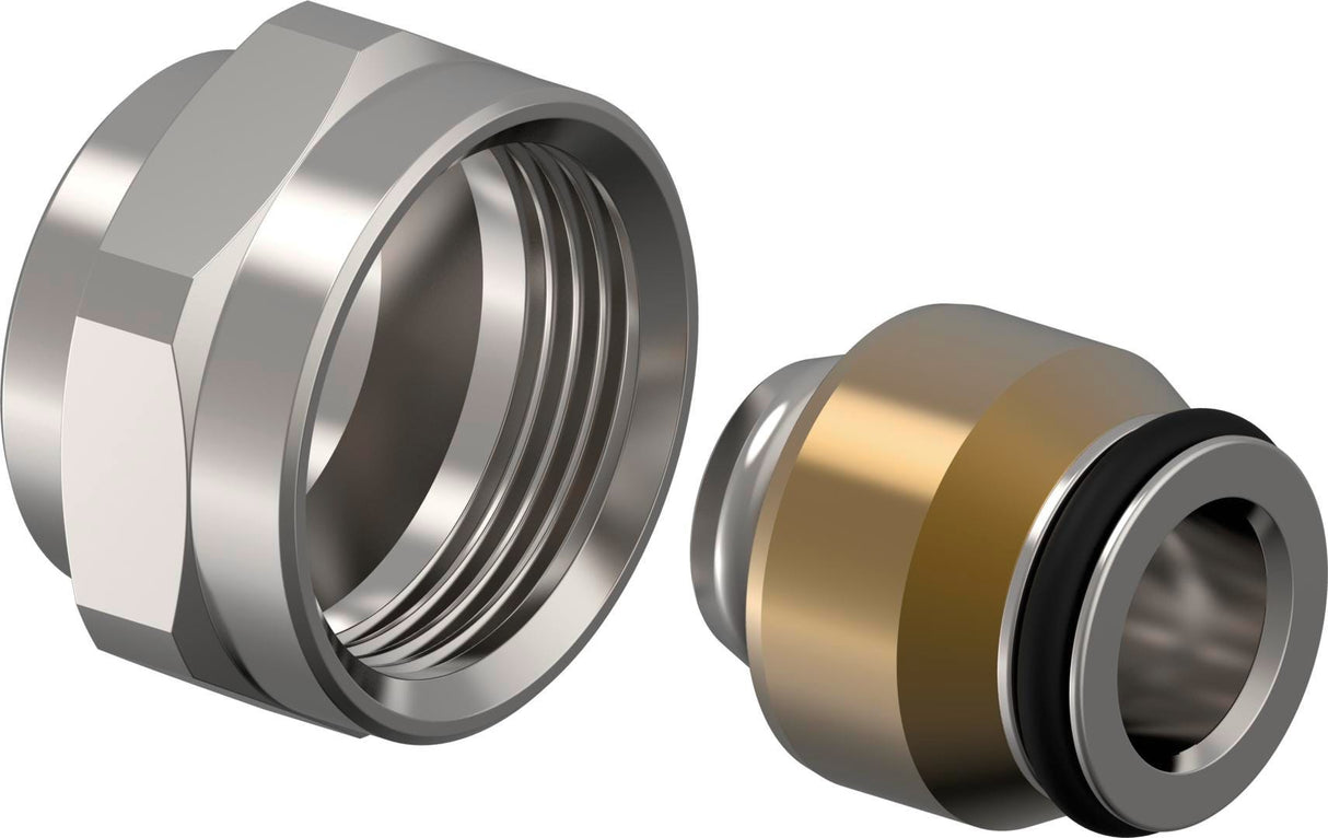 Uponor Uni-X Verschraubung MLC mit 3/4" FT Euro Anschluss