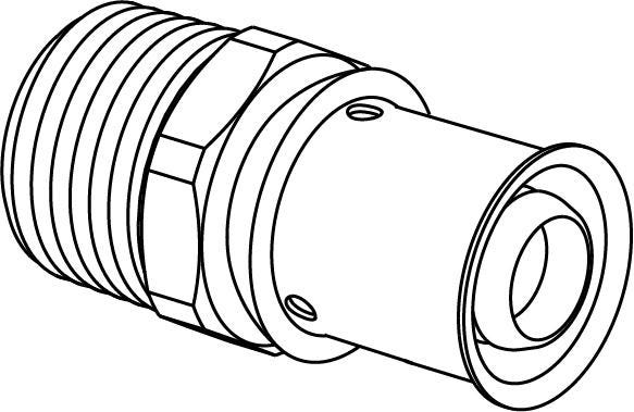 Uponor S-Press PLUS Übergangsnippel
