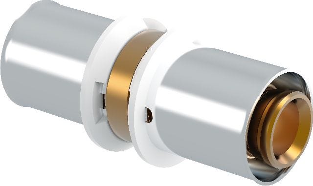 Uponor Smart Presskupplung 16x1,8/2,0-16x1,8/2,0