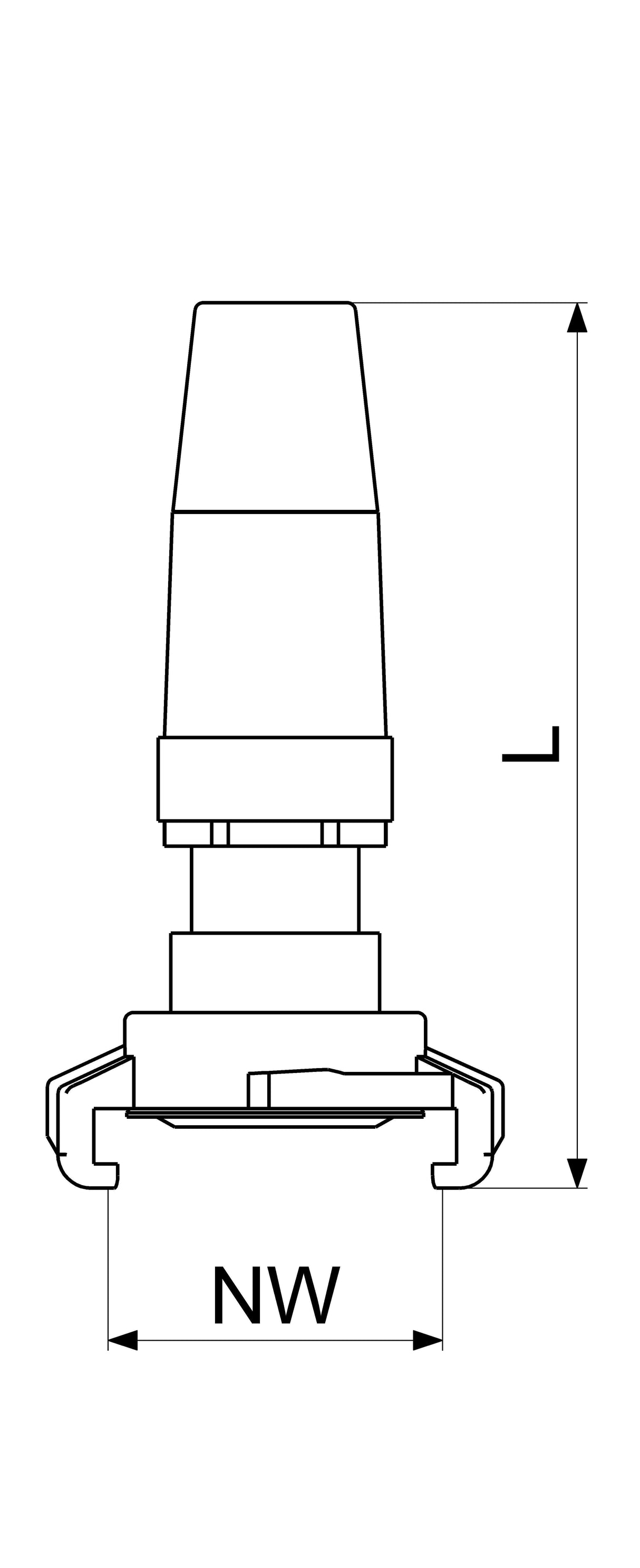 JS Gartenspritze, schwere Ausführung, mit Schnellkupplung, Messing