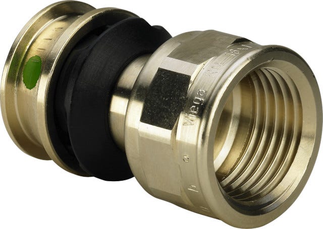 Viega Raxofix-Übergangsstück mit SC-Contur Siliziumbronze, Modell 5312