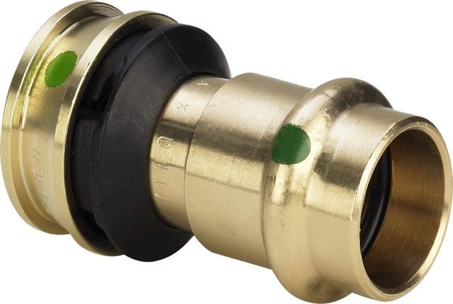 Viega Raxofix-Übergangsstück mit SC-Contur Siliziumbronze, Modell 5313P