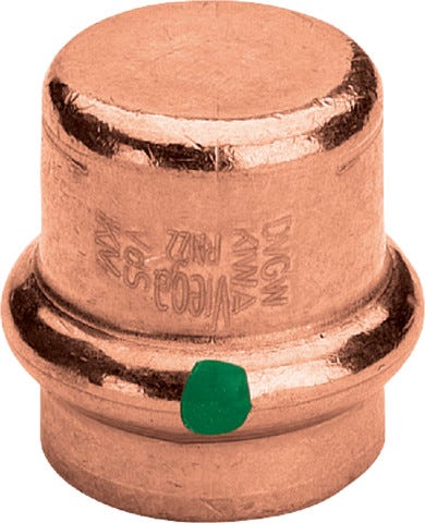 Viega Profipress-Kappe mit SC-Contur Kupfer, Modell 2456