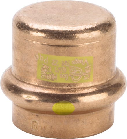 Viega Profipress G-Kappe mit SC-Contur Kupfer, Modell 2656