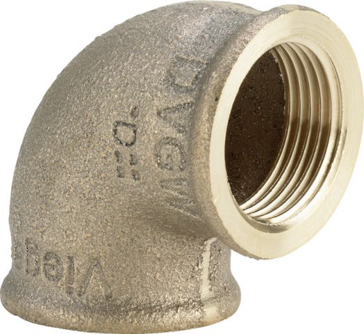 Viega Bogen 90° Rotguss, Modell 3090