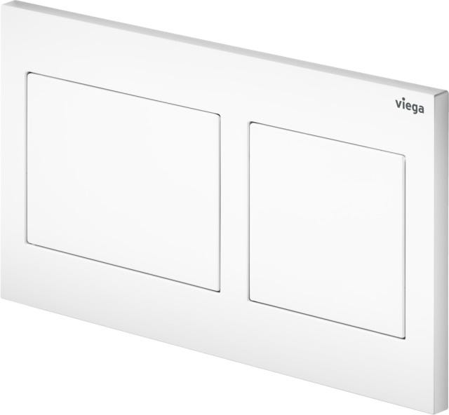 Viega WC Betät.-Pl. Visign for Style 21 8611.1 aus Kunststoff in weiß alpin