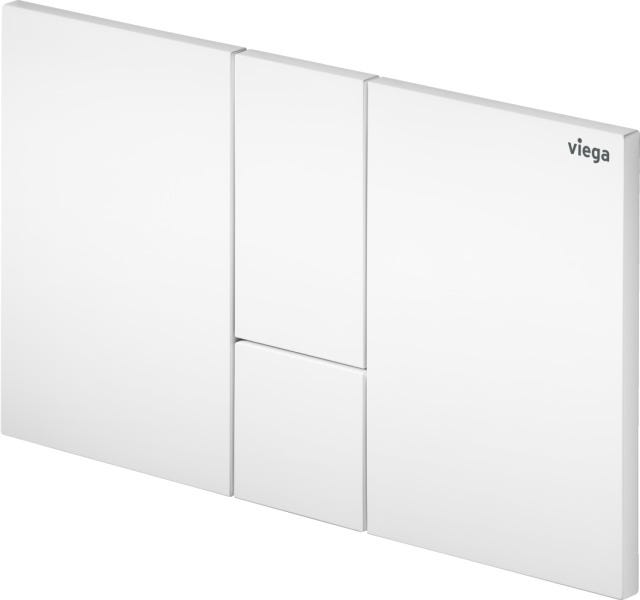 Viega WC Betät.-Pl. Visign for Style 24 8614.1 aus Kunststoff in weiß alpin