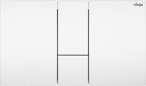 Viega WC Betät.-Pl. Visign for Style 24 8614.1 aus Kunststoff in weiß alpin