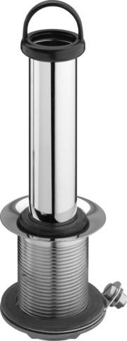 Viega Standrohrventil Modelle 44.1 und 45.1 Messing verchromt