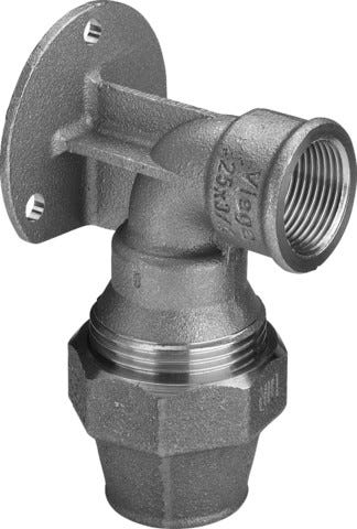 Viega Maxiplex-Wandscheibe Rotguss Modell 9025.5 mit Verschraubung und Rp-Gewinde