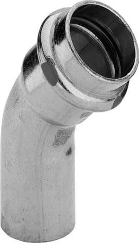 Viega Profipress-Bogen 45° mit SC-Contur Kupfer, Modell 2426.1