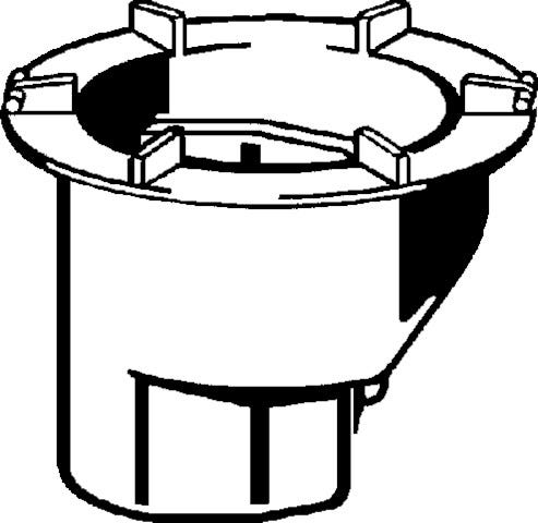 Viega Gehäuseoberteil 6956.1-253 in 110x82mm Kunststoff grau