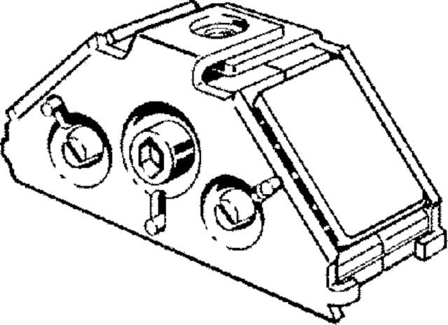 Viega Steptec-Schienenverbinder Stahl verzinkt, Modell 8410