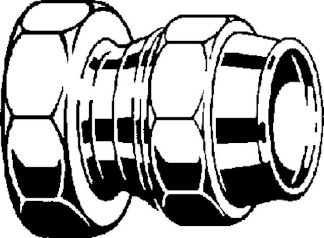 Viega Maxiplex-Reduzierstück Rotguss, Modell 9019 d1: 32 d2: 25