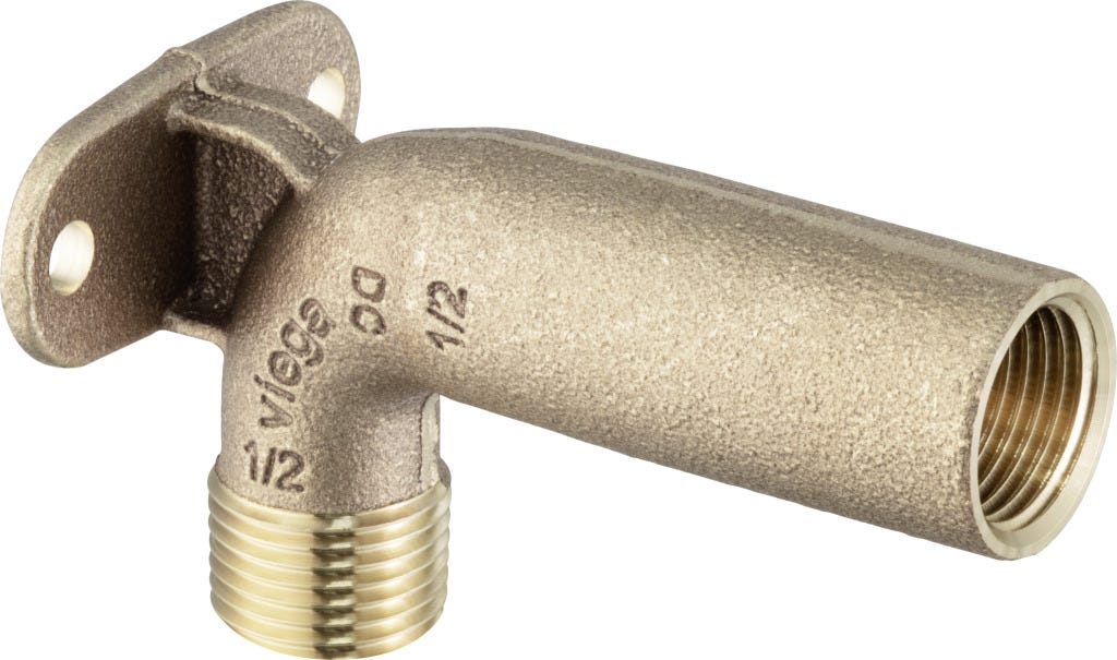 Viega Wandscheibe für Prevista Siliziumbronze, Modell 8055.2 Rp: ½ G: ½ L: 88.5