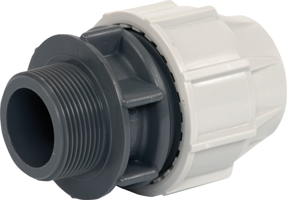 Serie 18 Anschlussverschraubung AG PP Wasser 16 bar