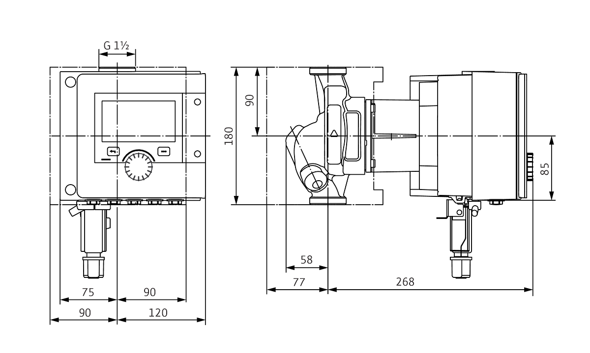 Stratos MAXO PN 10, G 1½